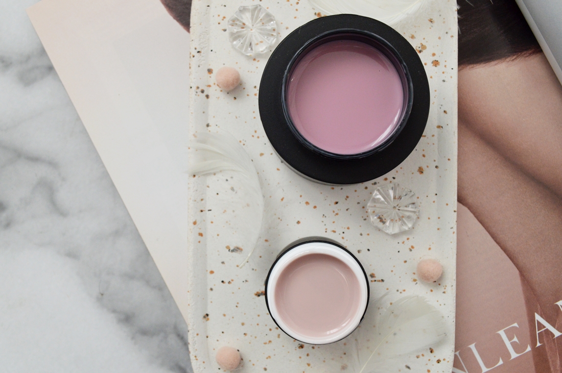 builder gel dirty pink coffee beige